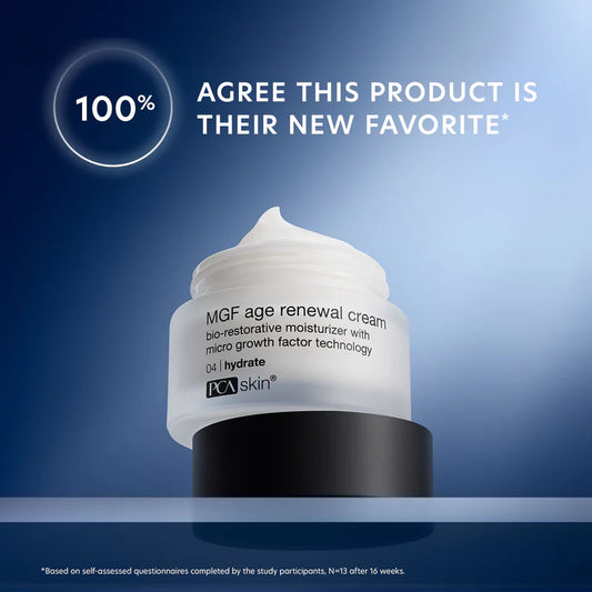 PCA SKIN - MGF Age Renewal Cream (1.8 oz) - Available in Deluxe Travel Size