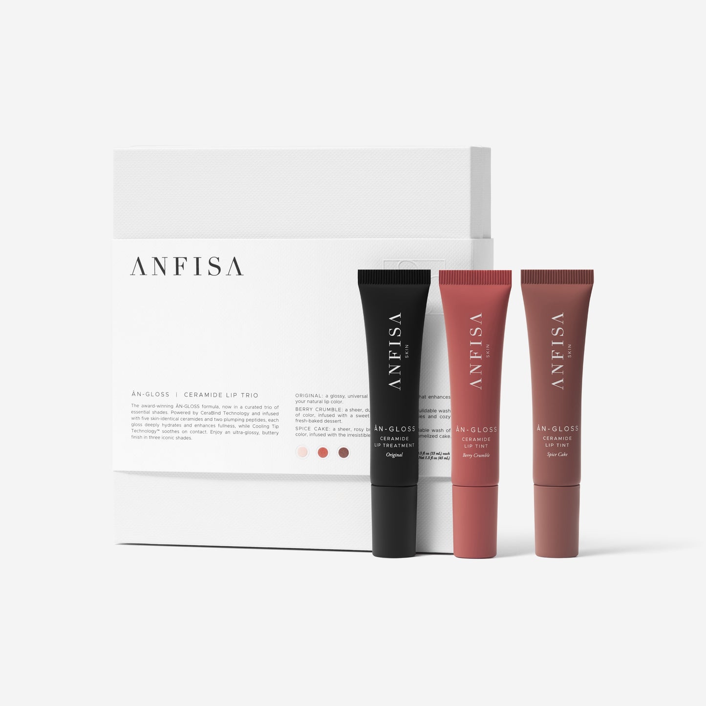 ANFISA SKIN - ÂN-GLOSS Ceramide Lip Trio