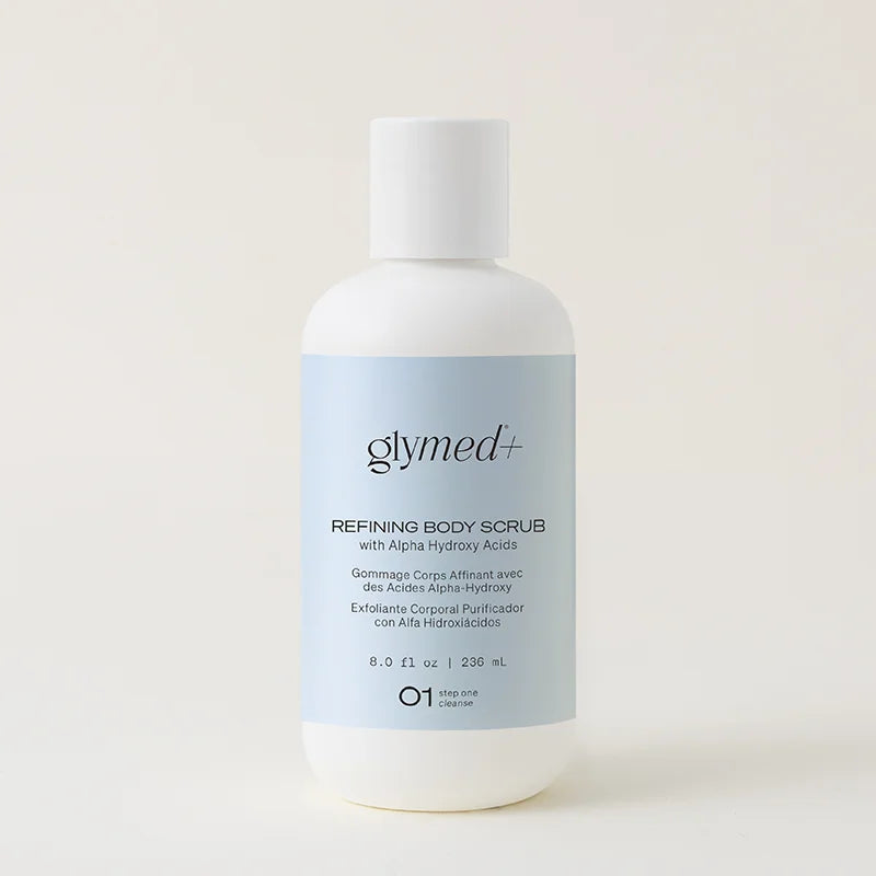 GLYMED PLUS - Refining Body Scrub with Alpha Hydroxy Acids (8 oz - 236 ml)