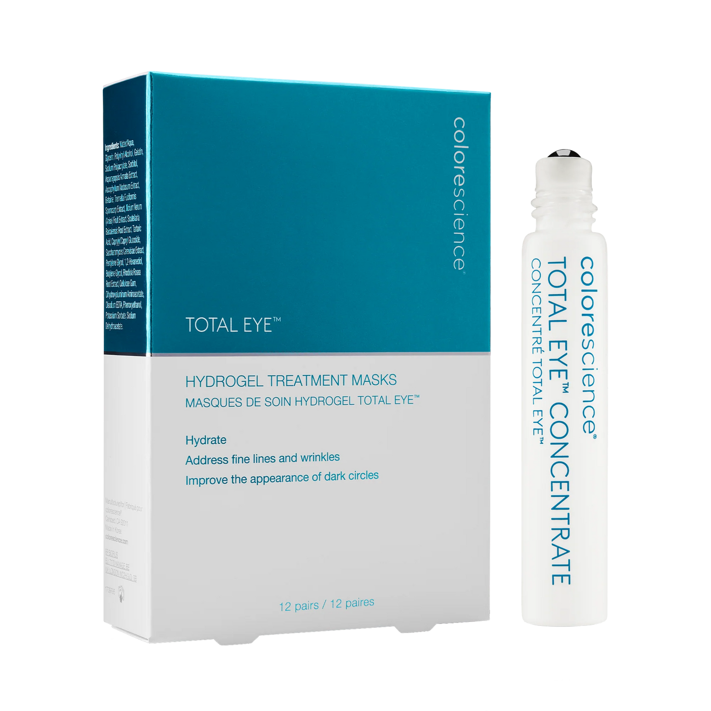 COLORESCIENCE - Total Eye® Serum & Hydrogel Masks