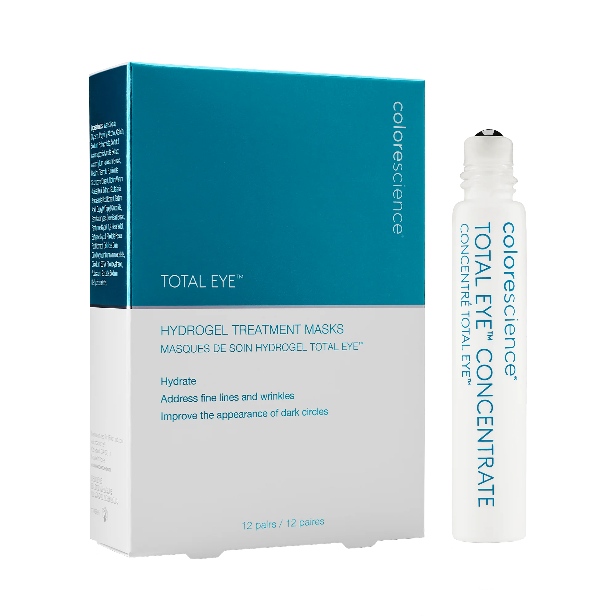COLORESCIENCE - Total Eye® Serum & Hydrogel Masks