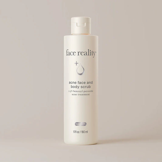 FACE REALITY - Acne Face and Body Scrub (6 oz - 180 ml)