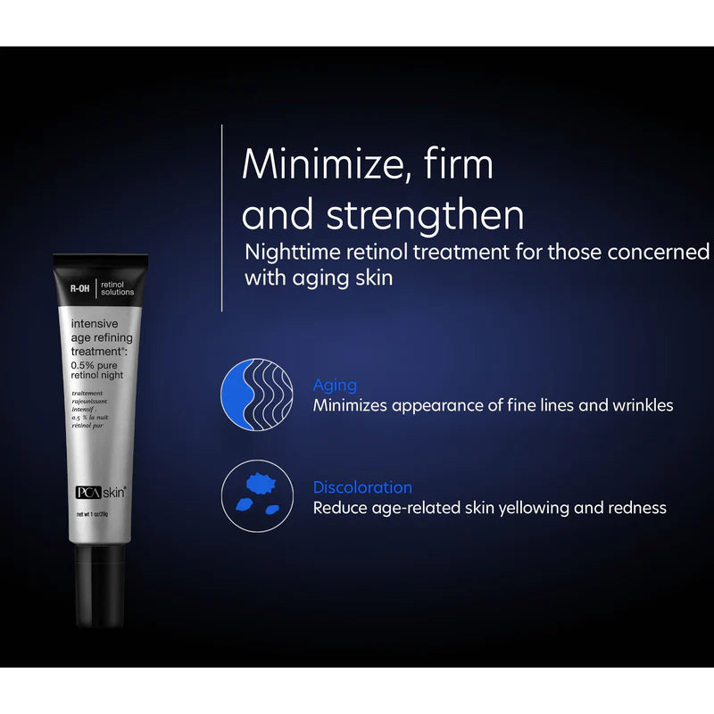 PCA SKIN - Intensive Age Refining Treatment®: 0.5% pure retinol (1 oz)