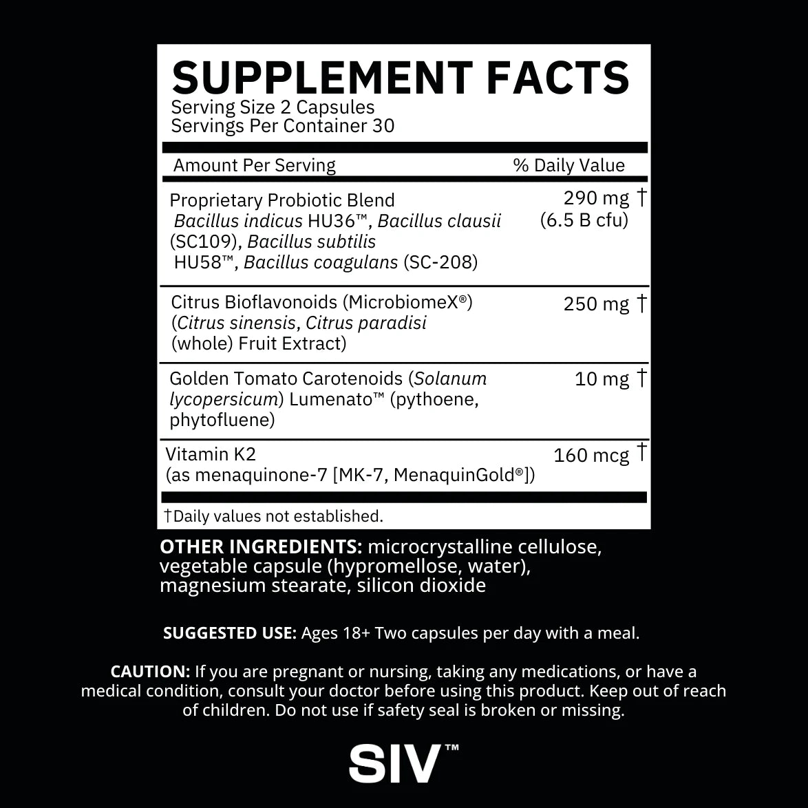 SIV - Biome Balance Within (60 Capsules)