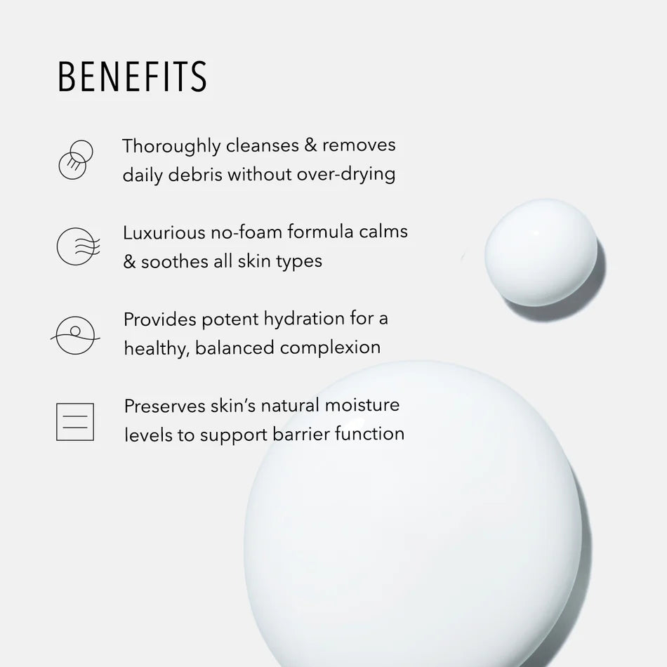 HydroPeptide®  Cashmere Cleanse - Facial Rose Milk (6.76 oz) - Available in Deluxe Travel Size