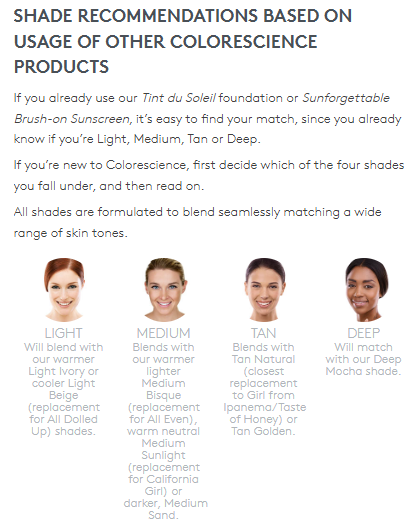 COLORESCIENCE - Natural Finish Mineral Foundation SPF 20 (0.42 oz)