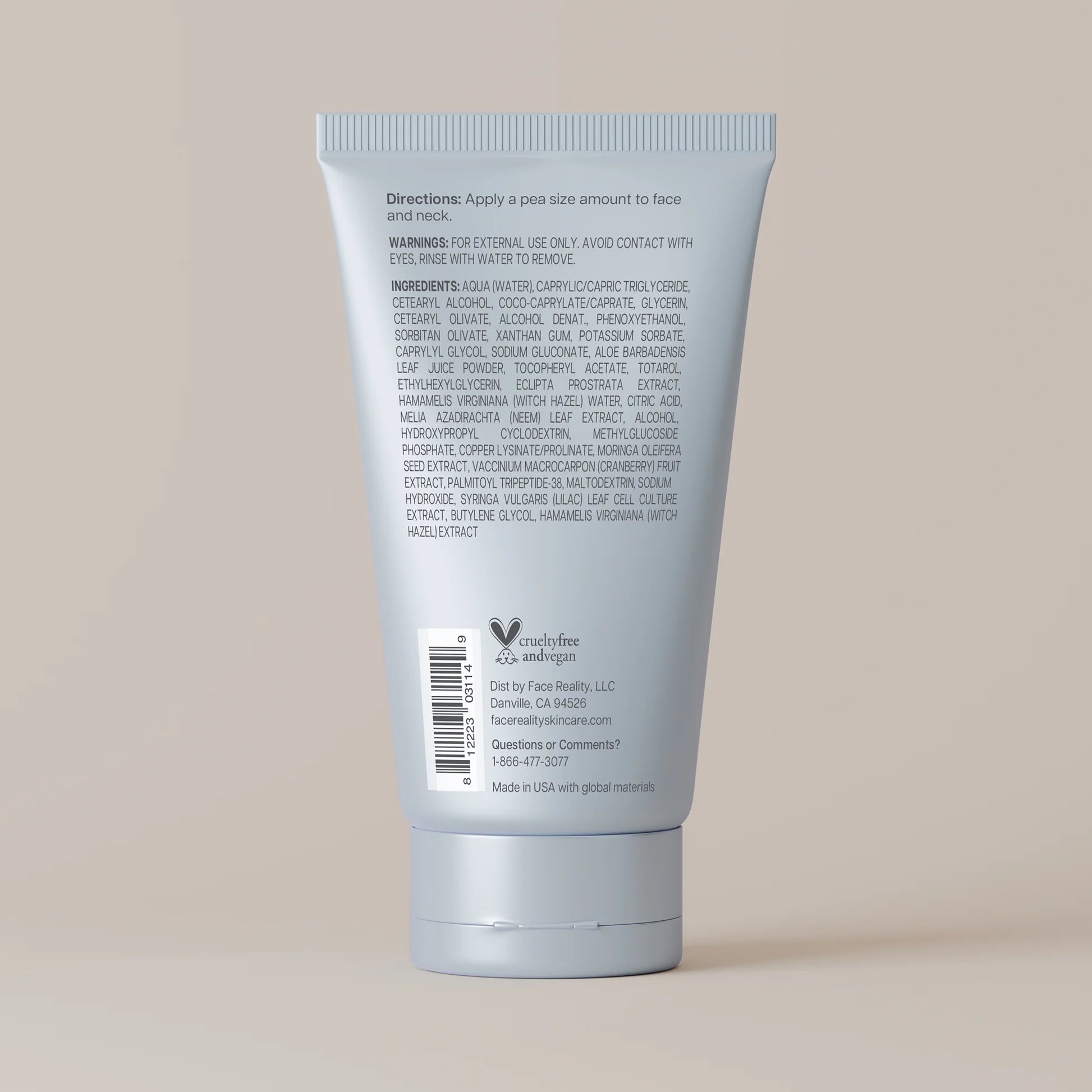 FACE REALITY - Cran-Peptide Cream (2 OZ)