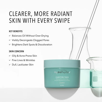 HydroPeptide - Clarifying Toner Pads (60 pads)