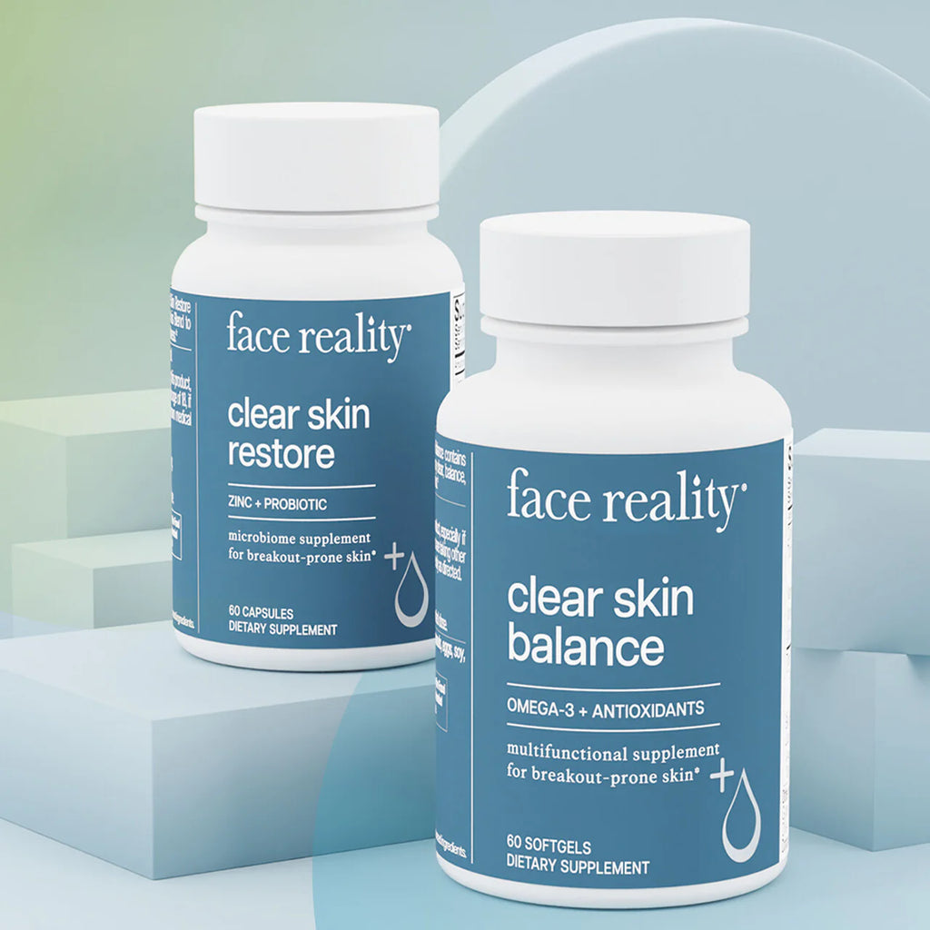 FACE REALITY - Clear Skin Supplement Duo