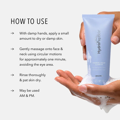 HydroPeptide® Foaming Cream Cleanser (4 oz) - Available in Deluxe Travel Size