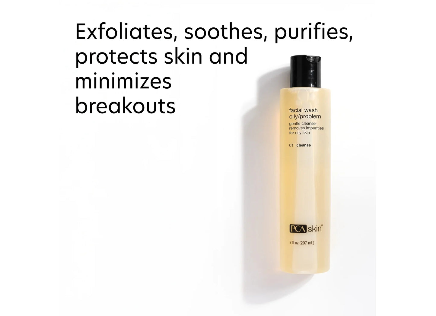 PCA SKIN - Facial Wash Oily/Problem (7 oz) - Available in Deluxe Travel Size