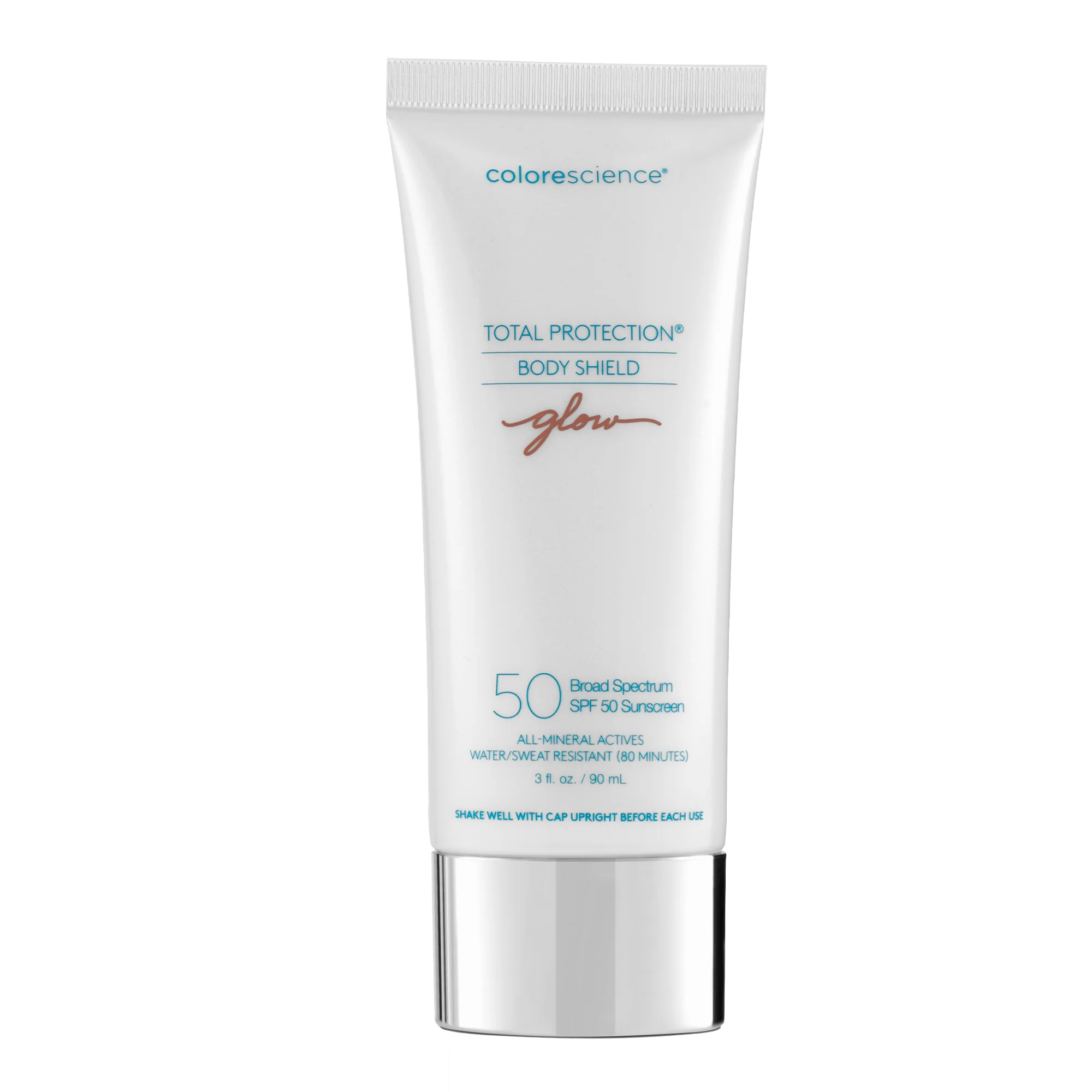 COLORESCIENCE - Total Protection™ Body Shield Glow SPF 50 (3 oz)
