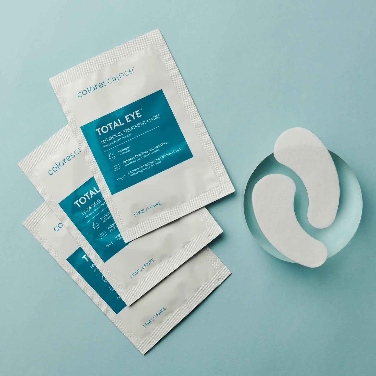 COLORESCIENCE - Total Eye® Hydrogel Treatment Masks (12 Pairs)