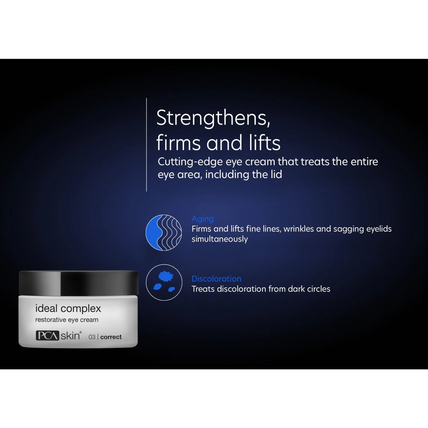 PCA SKIN - Ideal Complex® restorative eye cream (0.5 oz)