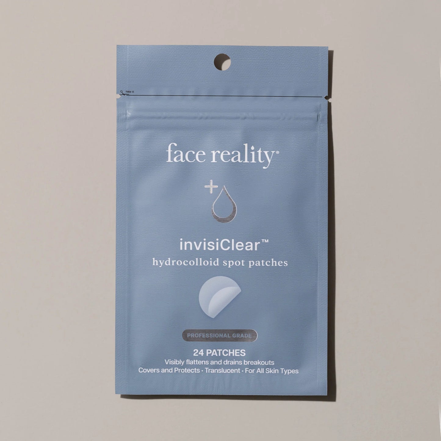 FACE REALITY - invisiClear™ Hydrocolloid Spot Patches (Quantity: Single)