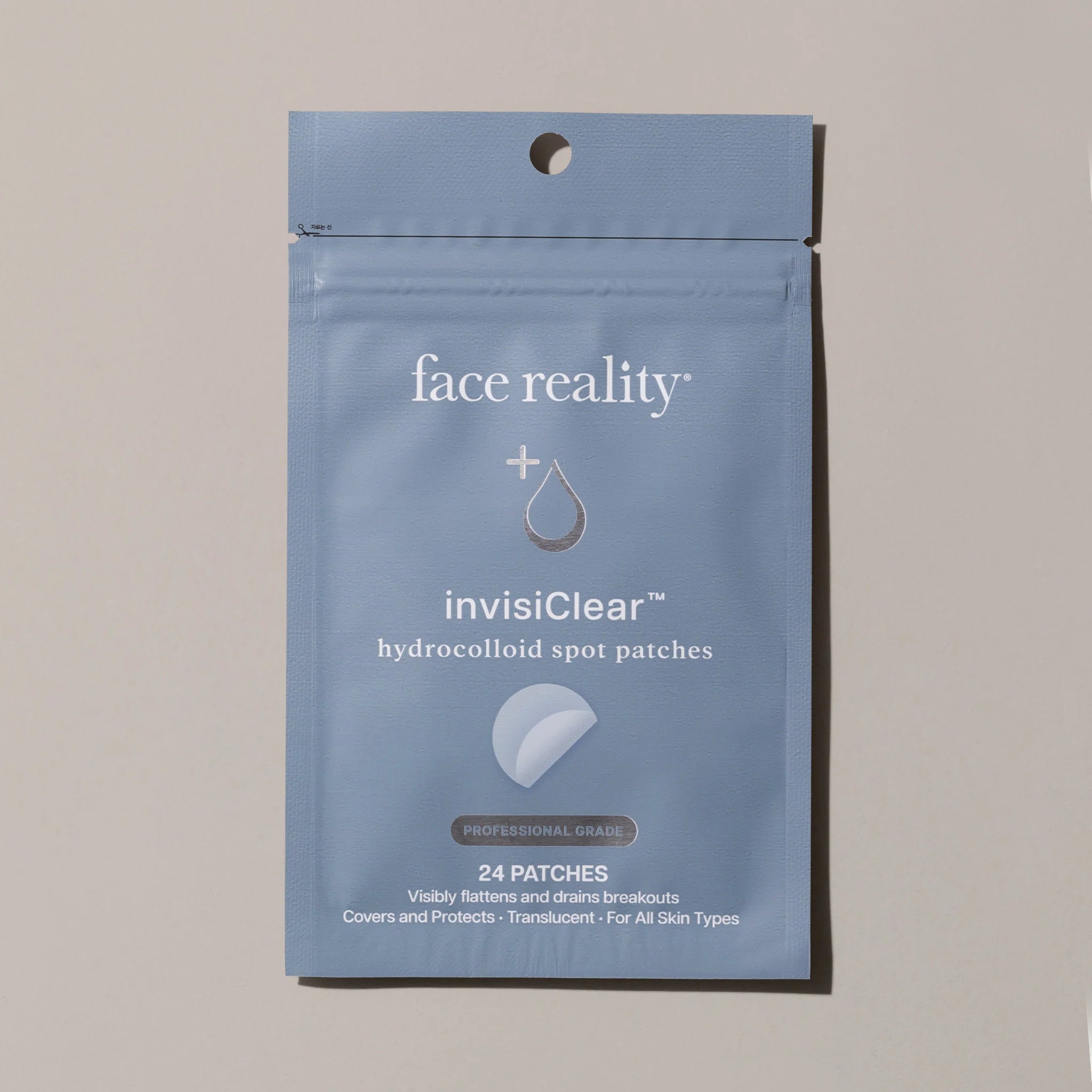 invisiClear™ Hydrocolloid Spot Patches (Quantity: Single)