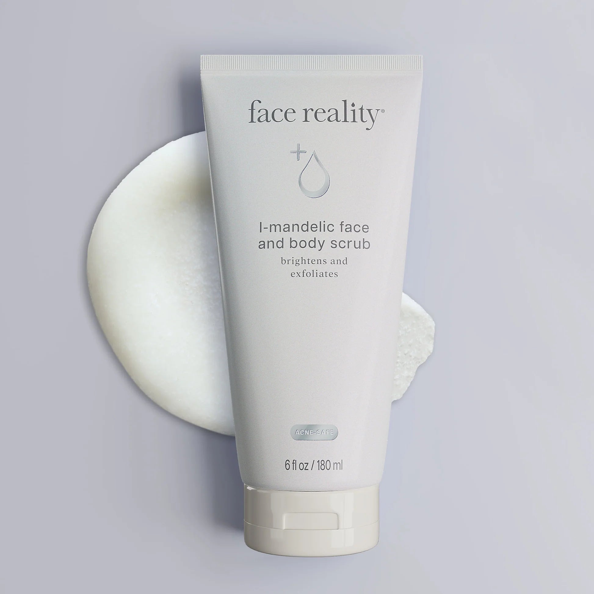 FACE REALITY - L-Mandelic Face and Body Scrub (6 oz - 180 ml)