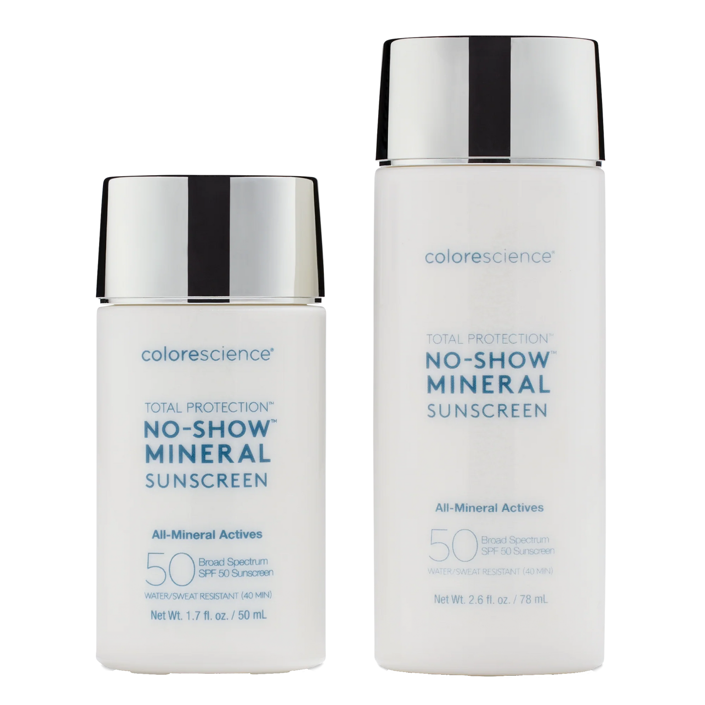 COLORESCIENCE - Total Protection® No-Show™ Mineral Sunscreen SPF 50 (1.7 oz)