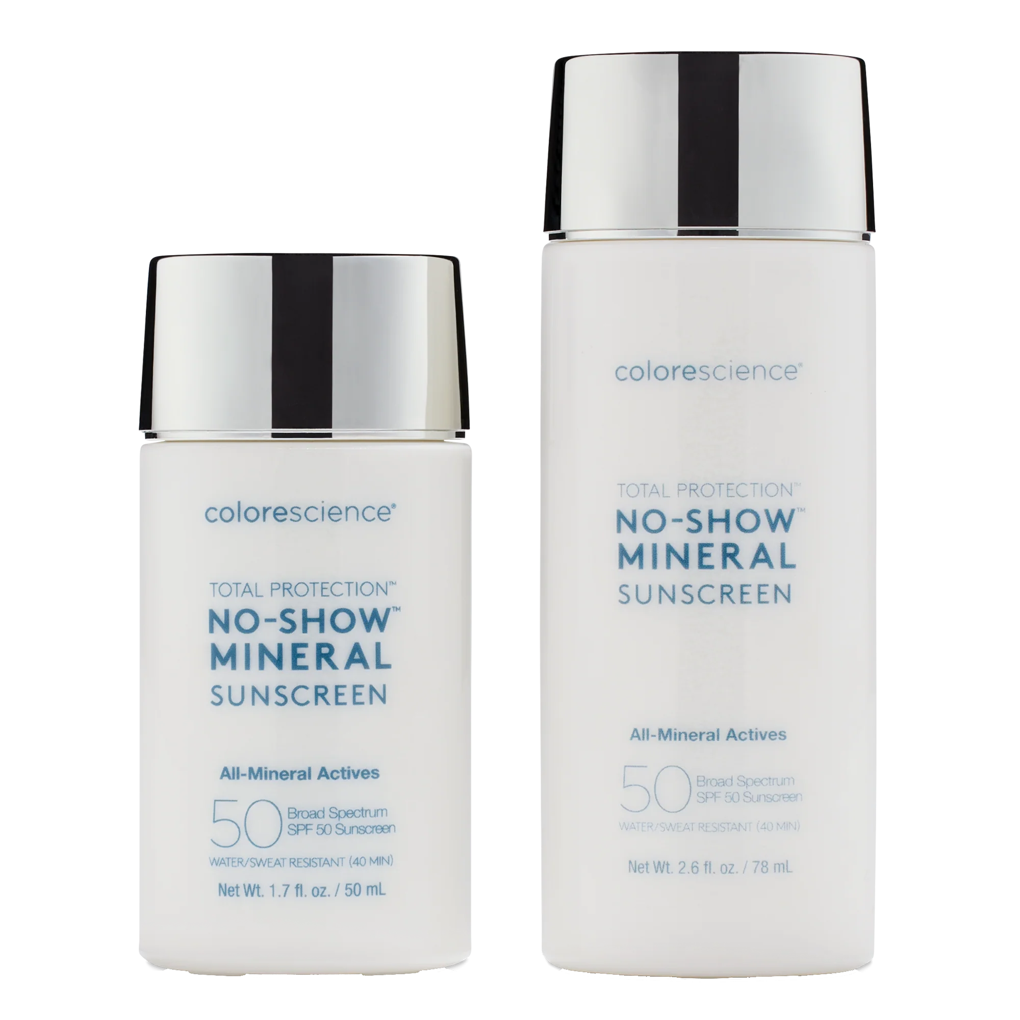 COLORESCIENCE - Total Protection® No-Show™ Mineral Sunscreen SPF 50 (1.7 oz)