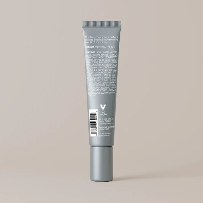 FACE REALITY - Antioxidant Peptide Eye Gel (0.4 oz - 12 ml)