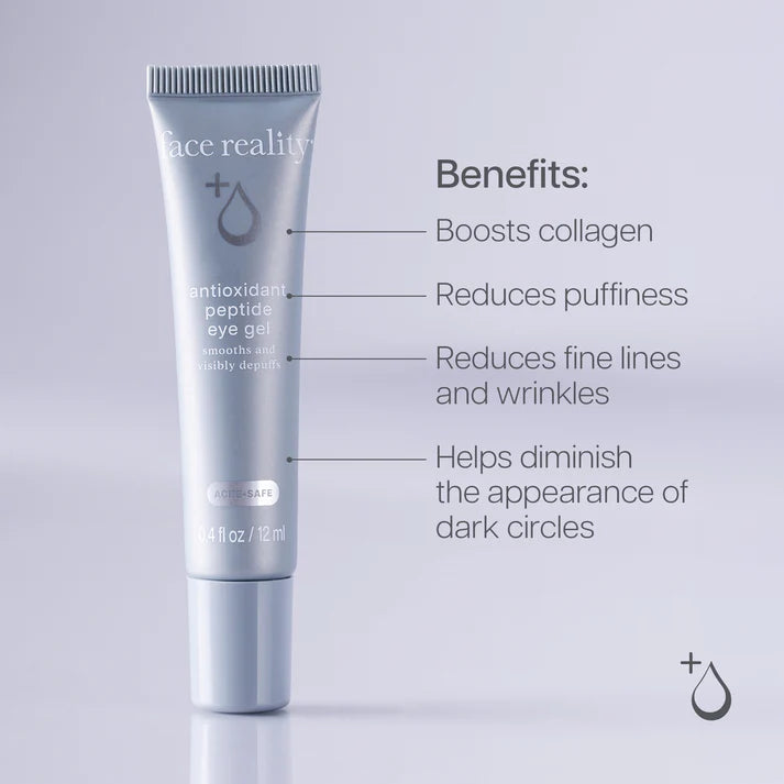 FACE REALITY - Antioxidant Peptide Eye Gel (0.4 oz - 12 ml)