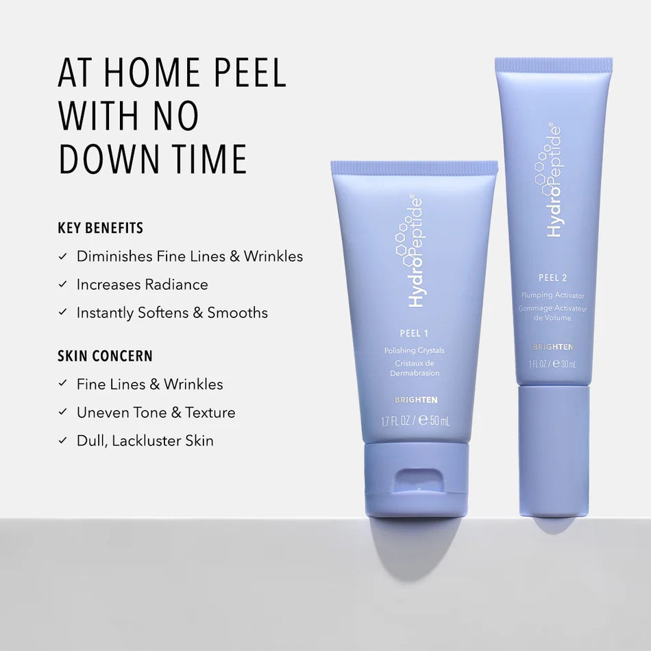 HydroPeptide® Polish & Plump Face Peel (2 Step System)