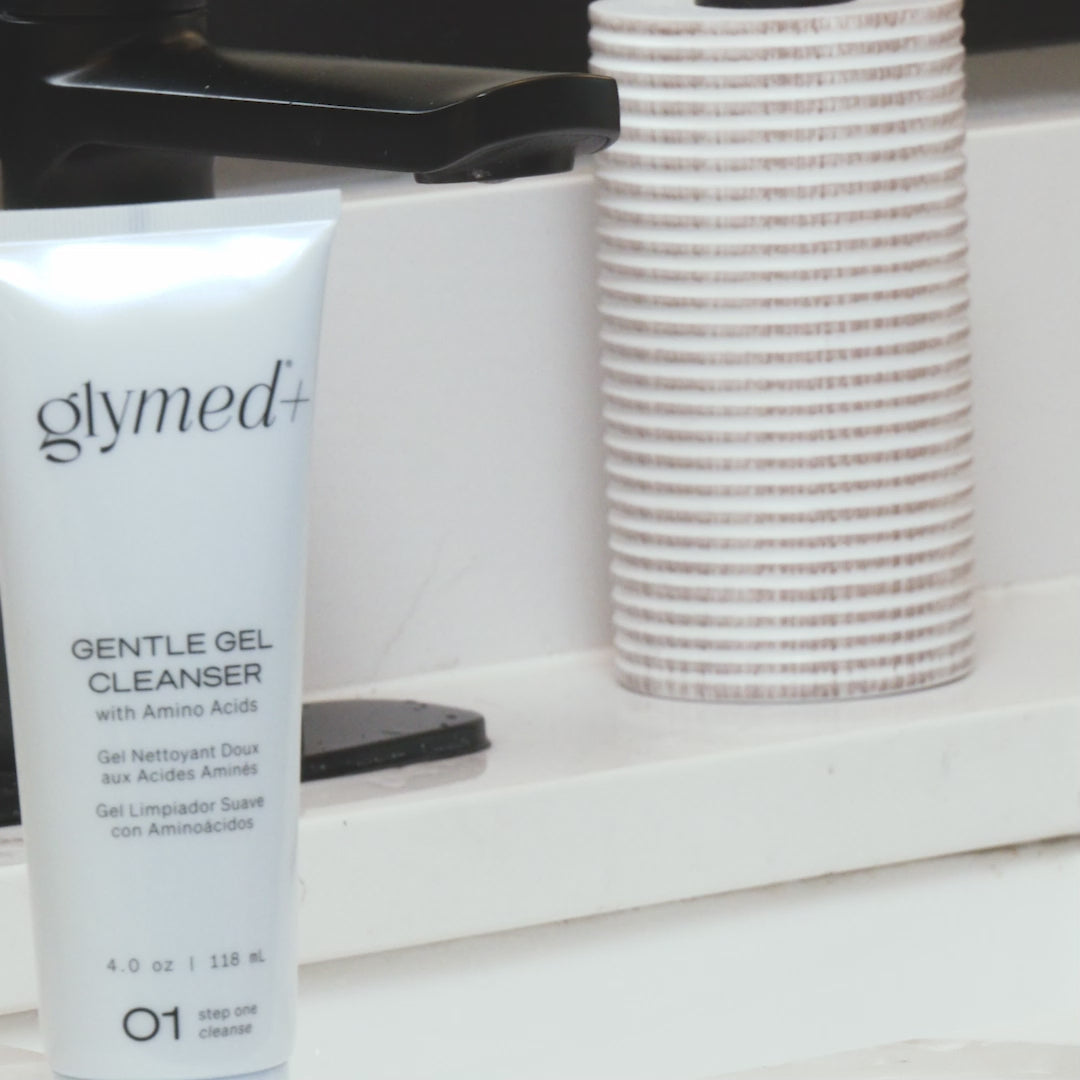 GLYMED PLUS - Gentle Gel Cleanser with Amino Acids (4 oz - 118 ml)