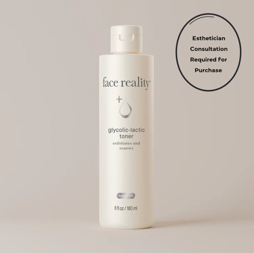 FACE REALITY - Glycolic-Lactic Toner (6 oz - 180 ml)