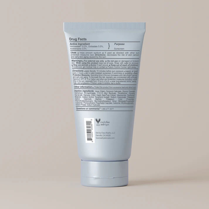 FACE REALITY - Daily SPF 30 Plus (2 oz - 60 ml)