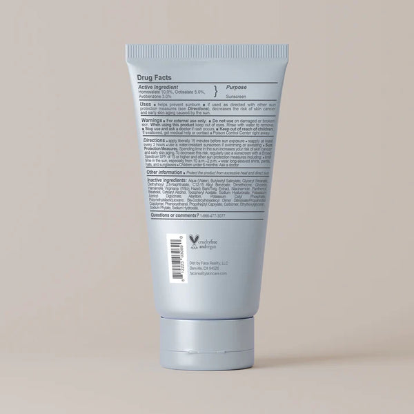 FACE REALITY - Daily SPF 30 Plus (2 oz - 60 ml)
