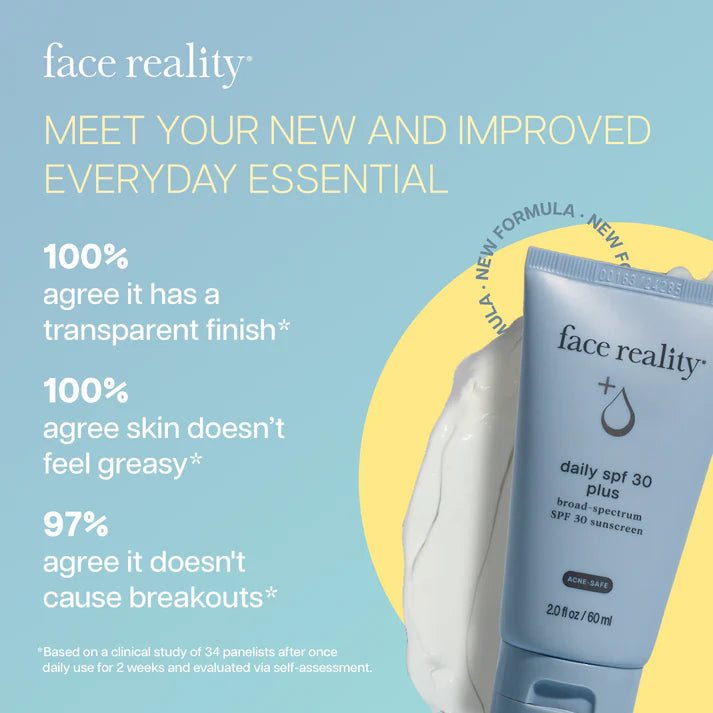 FACE REALITY - Daily SPF 30 Plus (2 oz - 60 ml)