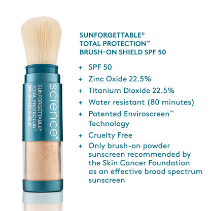 COLORESCIENCE - Sunforgettable® Total Protection® Brush-On Shield SPF 50 (0.21 oz)