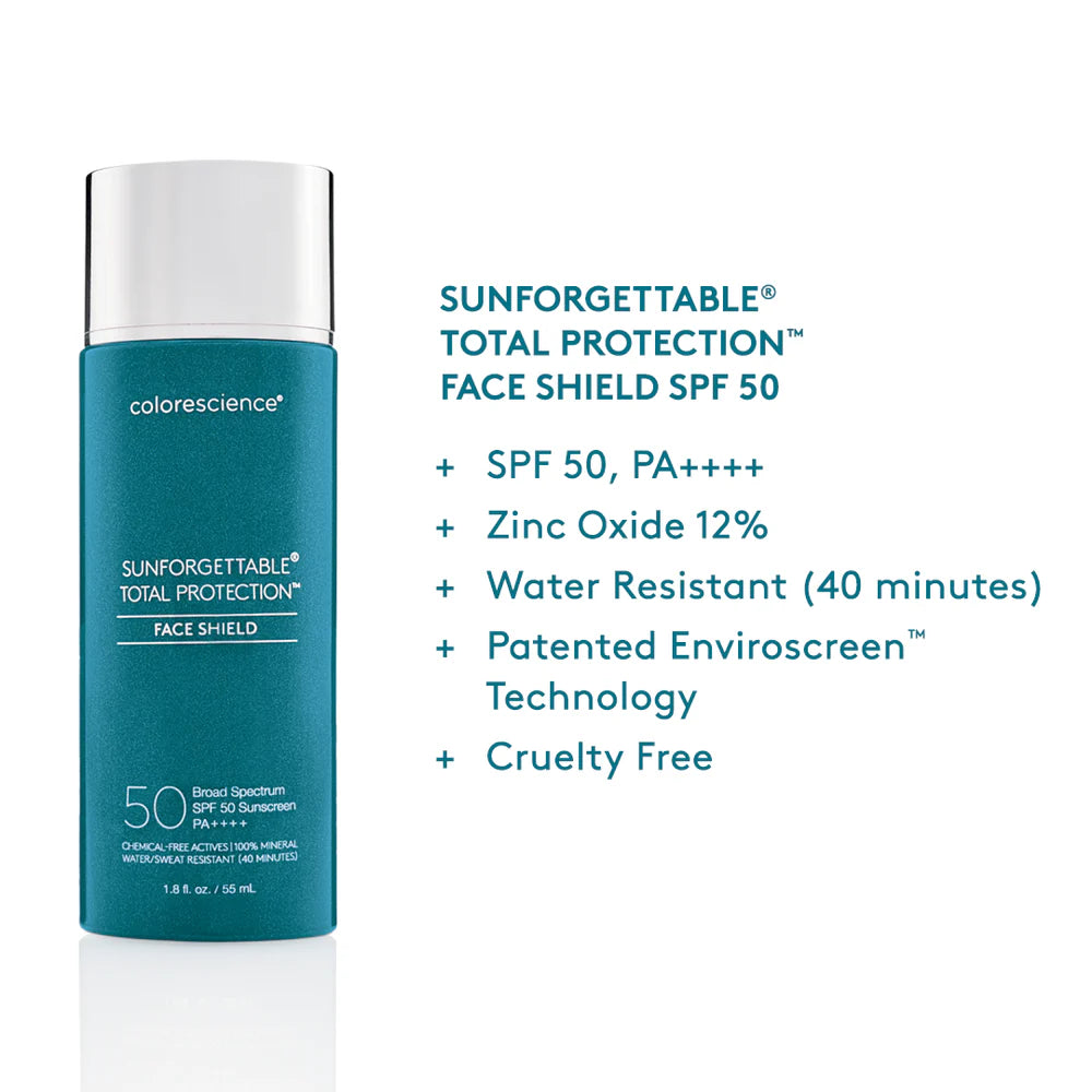 COLORESCIENCE - Sunforgettable® Total Protection® Face Shield Classic SPF 50 (1.8 oz)