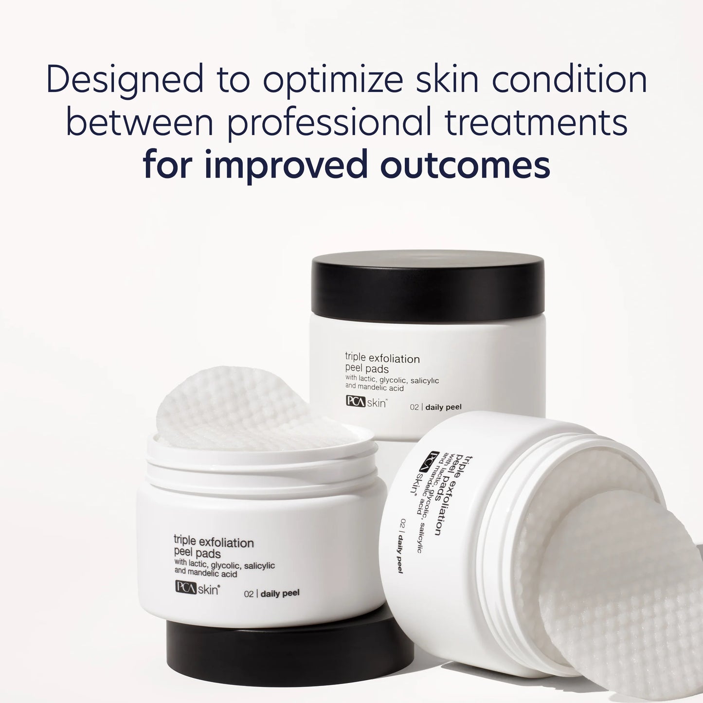 PCA SKIN - Triple Exfoliation Peel Pads (30 pads)