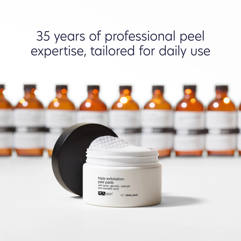 PCA SKIN - Triple Exfoliation Peel Pads (30 pads)